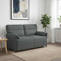 vidaXL Sofa 100% poliester, metalowa rama, MDF, sklejka