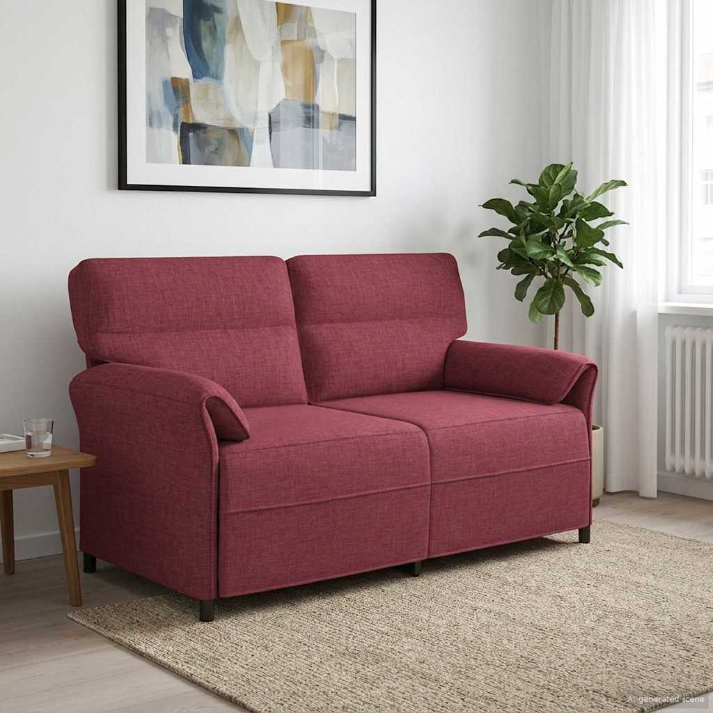vidaXL Sofa 100% poliester, metalowa rama, MDF, sklejka