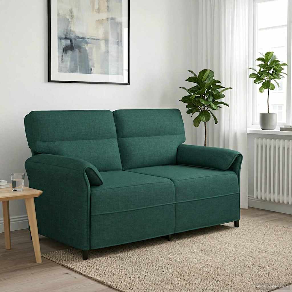vidaXL Sofa 100% poliester, metalowa rama, MDF, sklejka