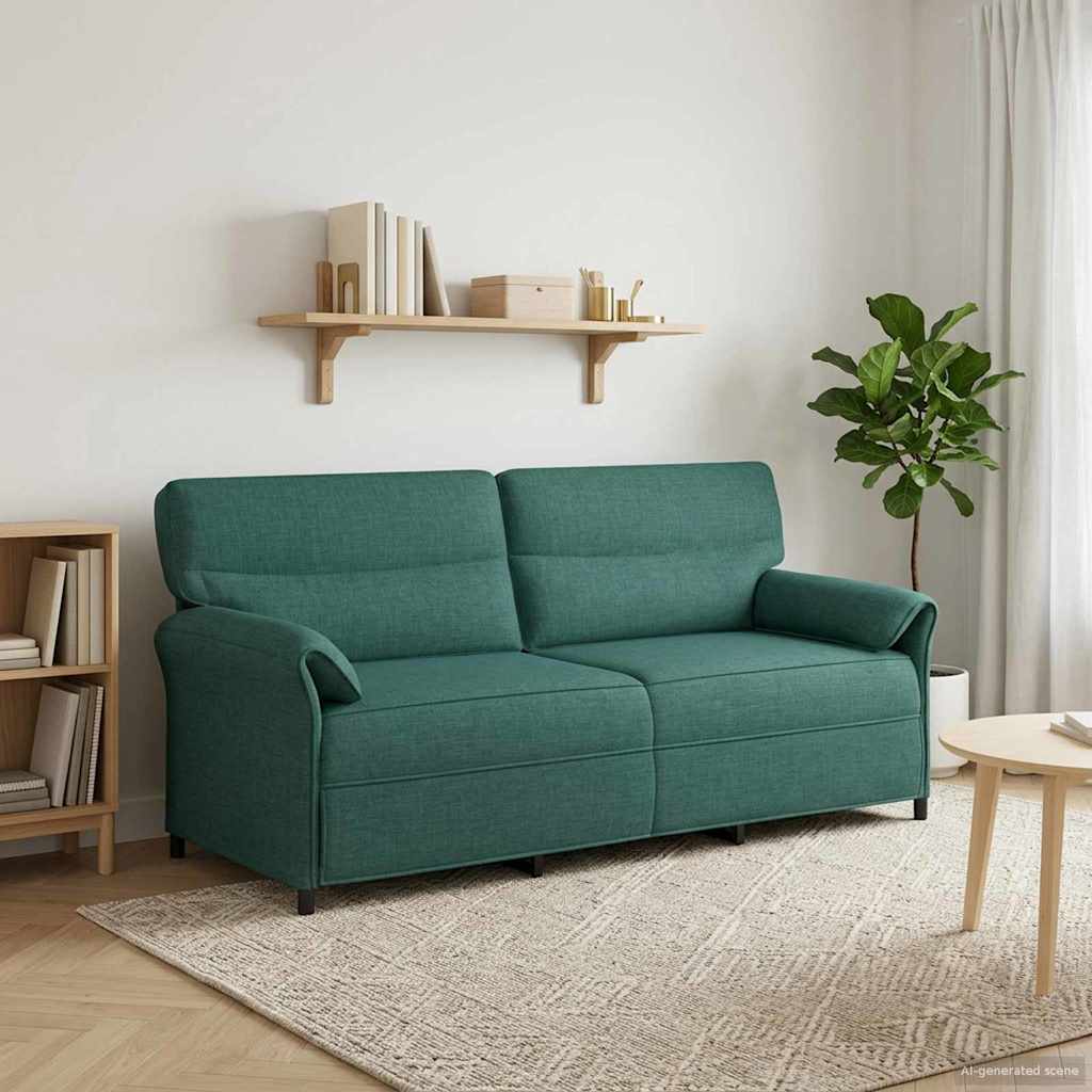 vidaXL Sofa 100% poliester, metalowa rama, MDF, sklejka