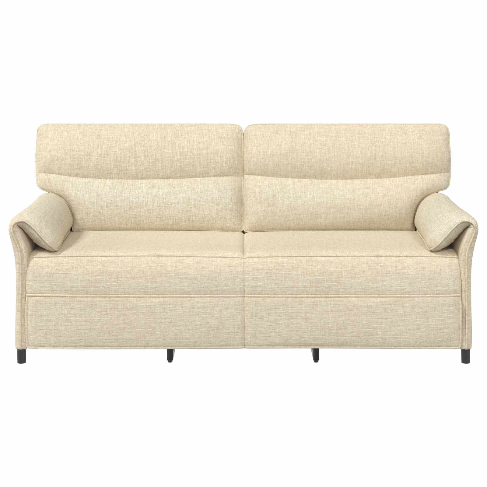 vidaXL Sofa 100% poliester, metalowa rama, MDF, sklejka