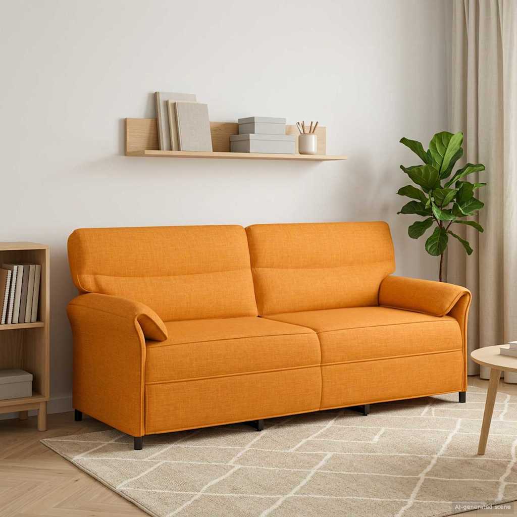 vidaXL Sofa 100% poliester, metalowa rama, MDF, sklejka