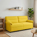 vidaXL Sofa 100% poliester, metalowa rama, MDF, sklejka