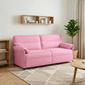 vidaXL Sofa 100% poliester, metalowa rama, MDF, sklejka