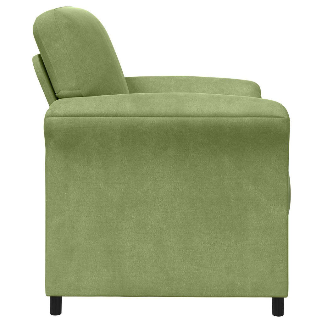 vidaXL Sofa 1-osobowa Jasnozielony 88 x 83 x 95 cm Welur