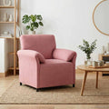 vidaXL Sofa 1-osobowa różowy 88 x 83 x 95 cm Welur