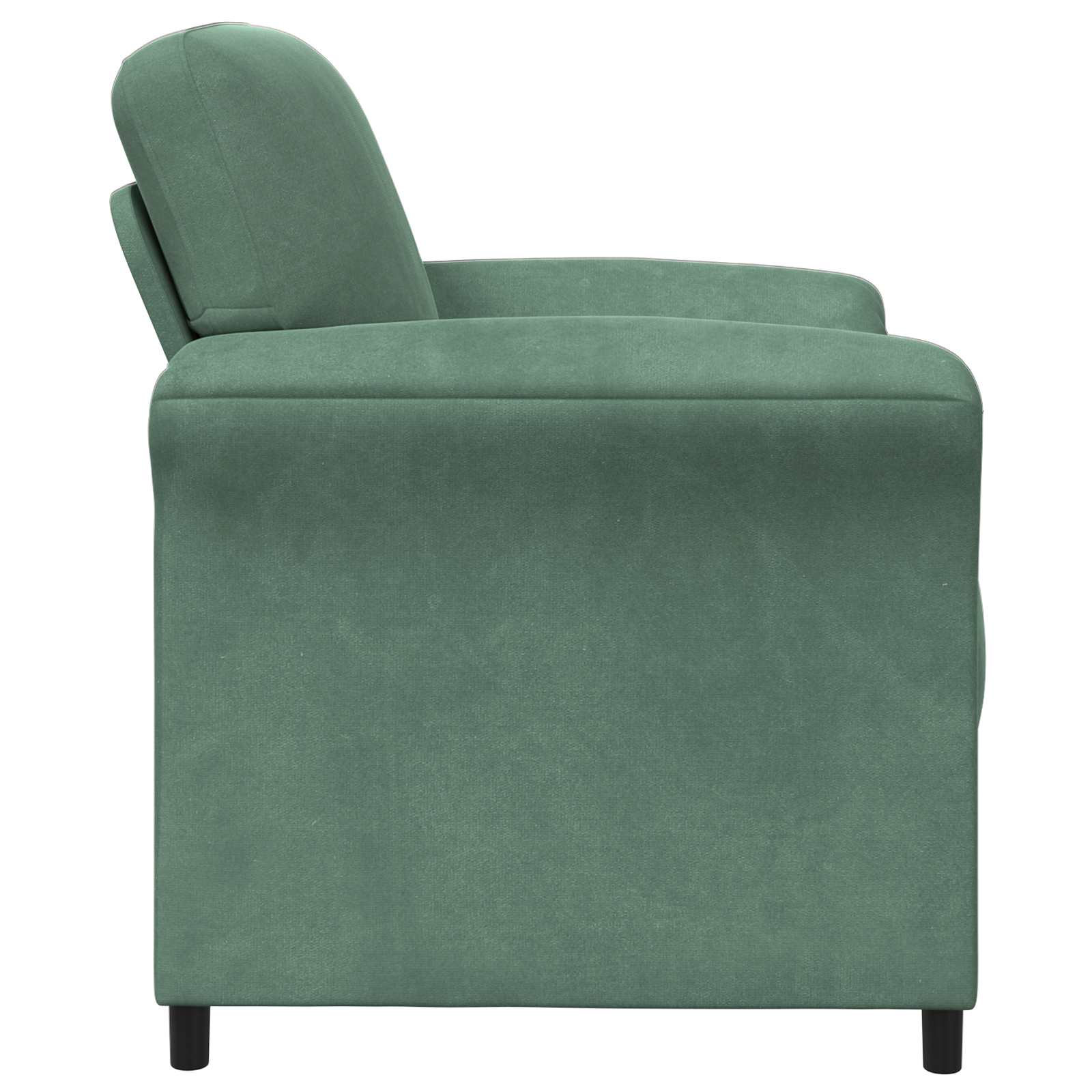 vidaXL Sofa 1-osobowa Zielony morski 88 x 83 x 95 cm Welur