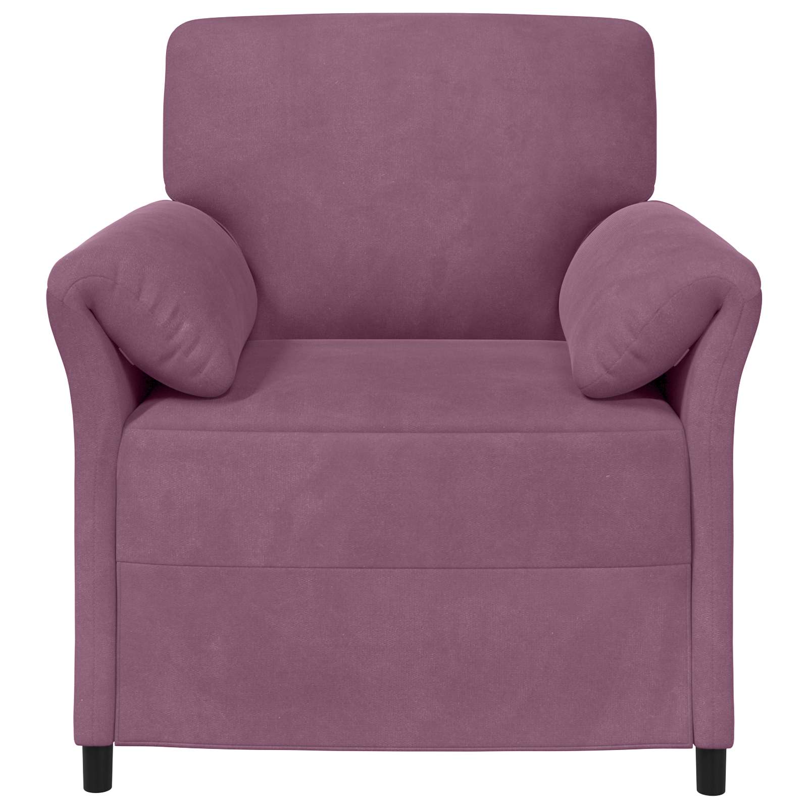 vidaXL Sofa 1-osobowa Fioletowy 88 x 83 x 95 cm Welur