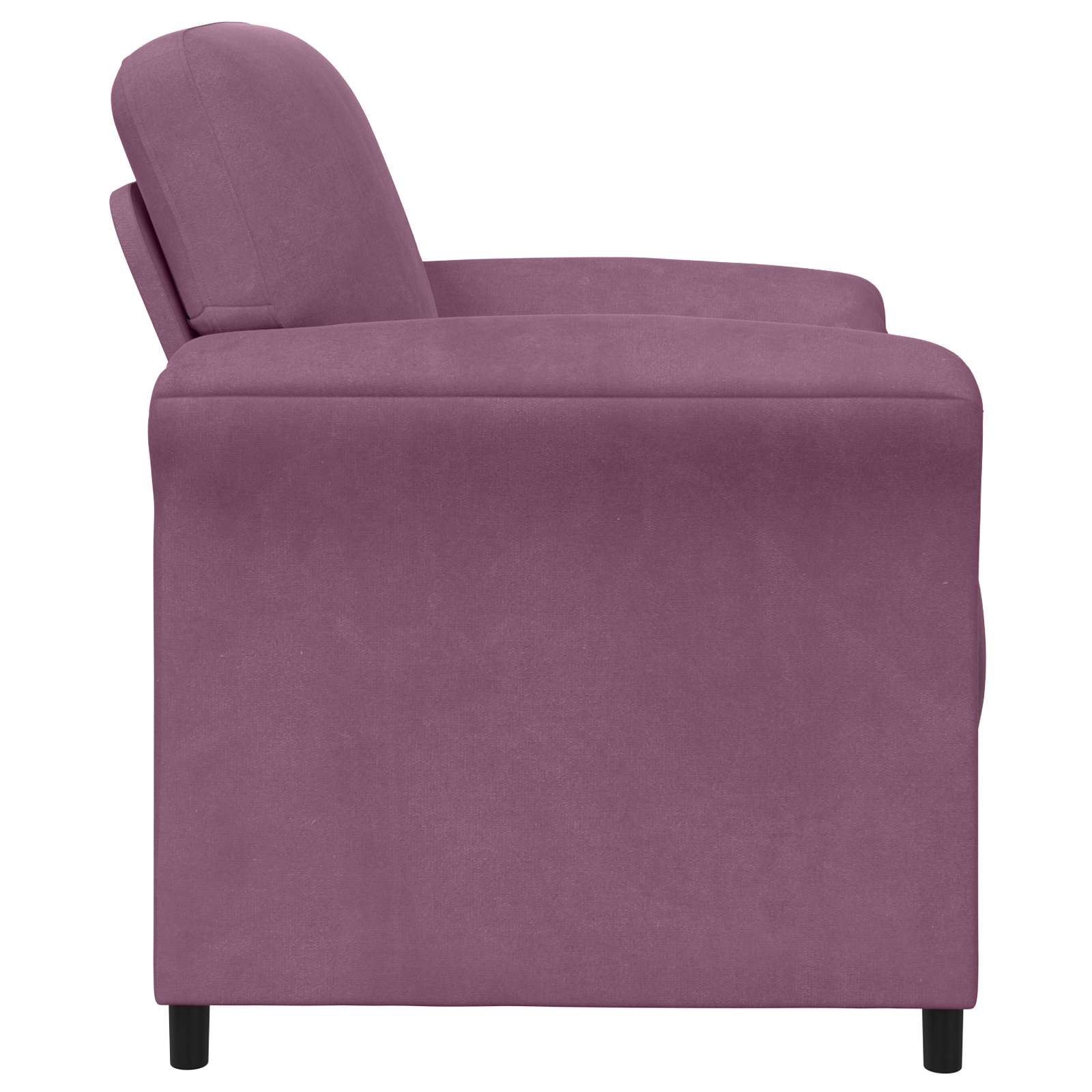 vidaXL Sofa 1-osobowa Fioletowy 88 x 83 x 95 cm Welur