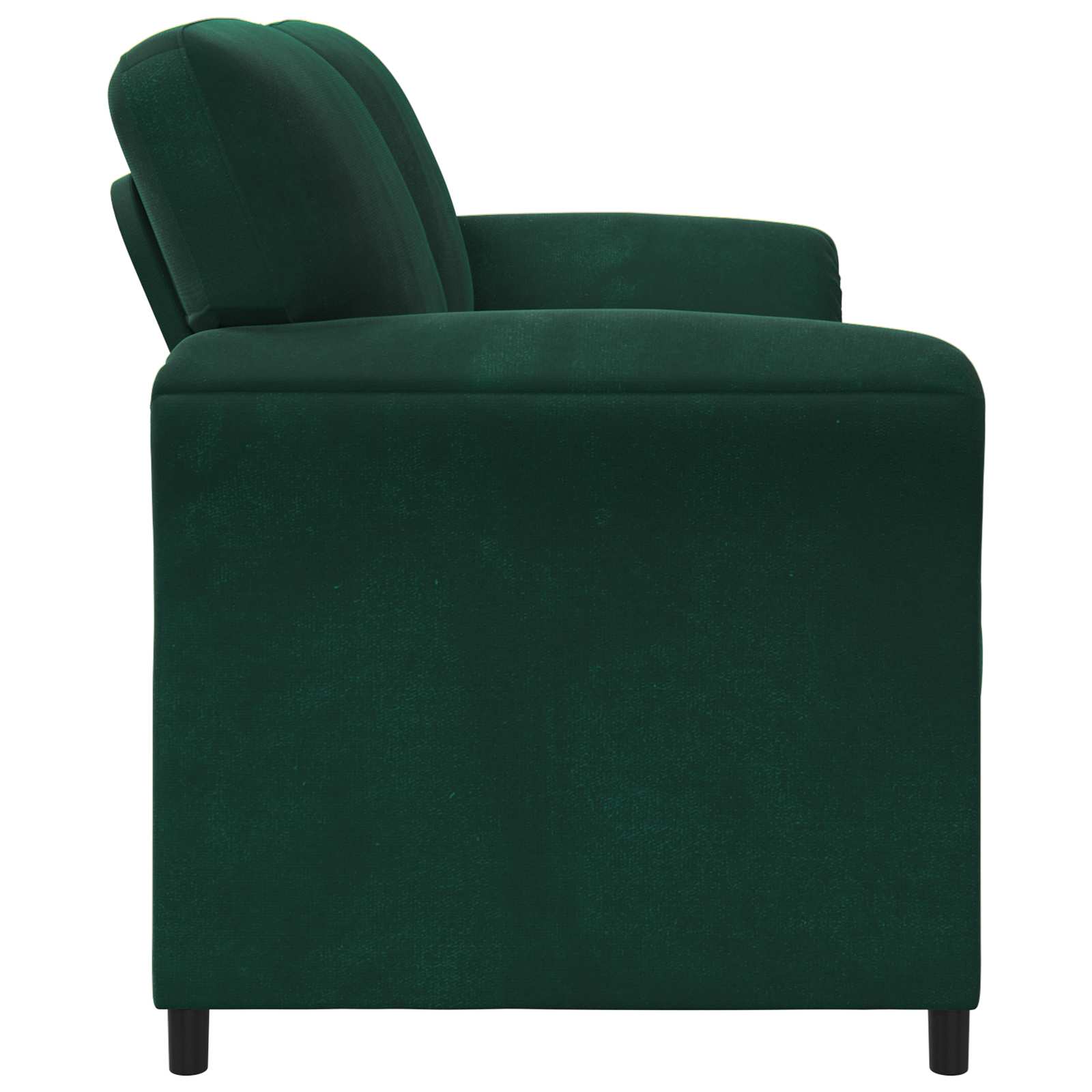 vidaXL Sofa dwuosobowa Ciemnozielony 138 x 83 x 95 cm Welur