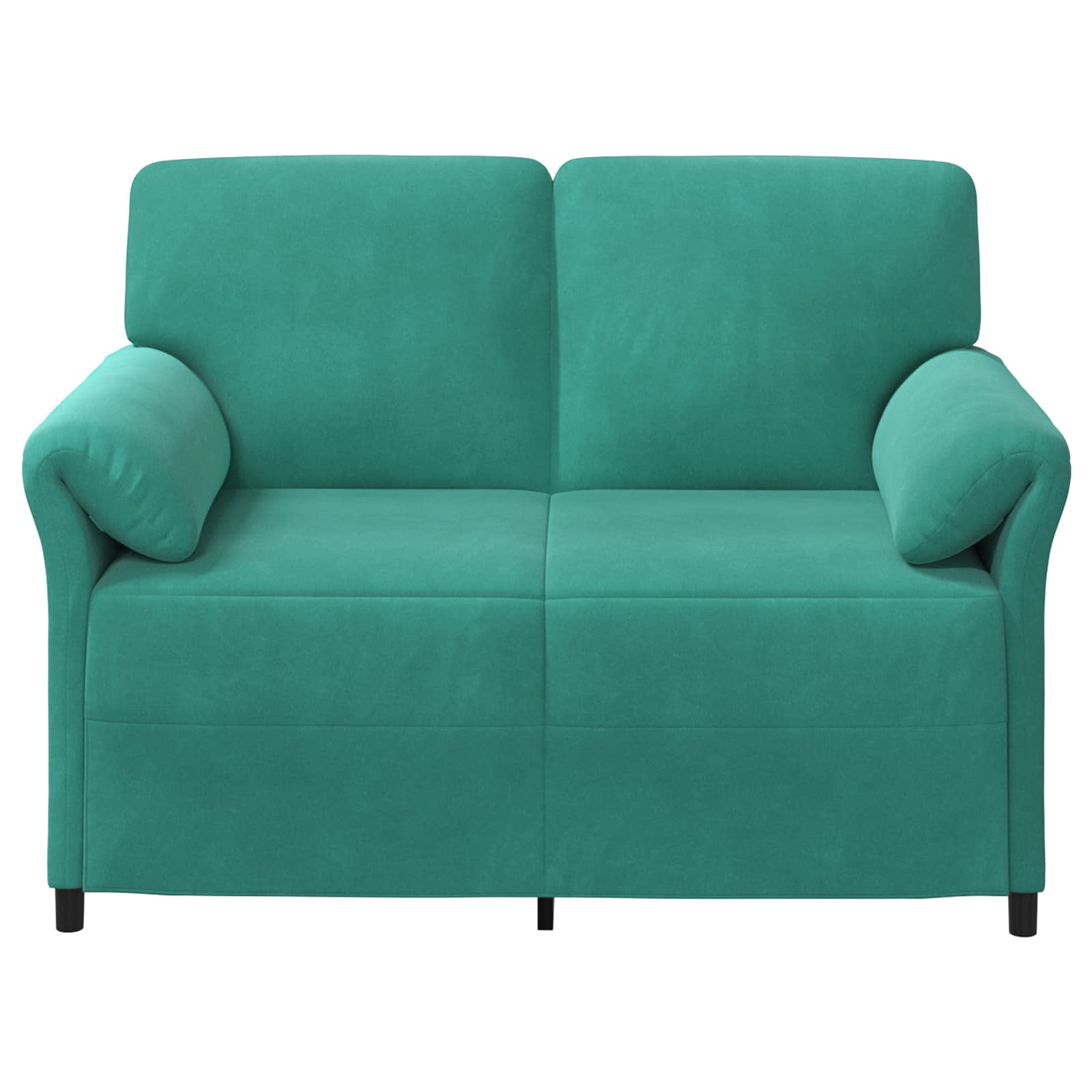 vidaXL Sofa dwuosobowa Turkusowy 138 x 83 x 95 cm Welur