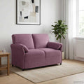 vidaXL Sofa dwuosobowa Fioletowy 138 x 83 x 95 cm Welur