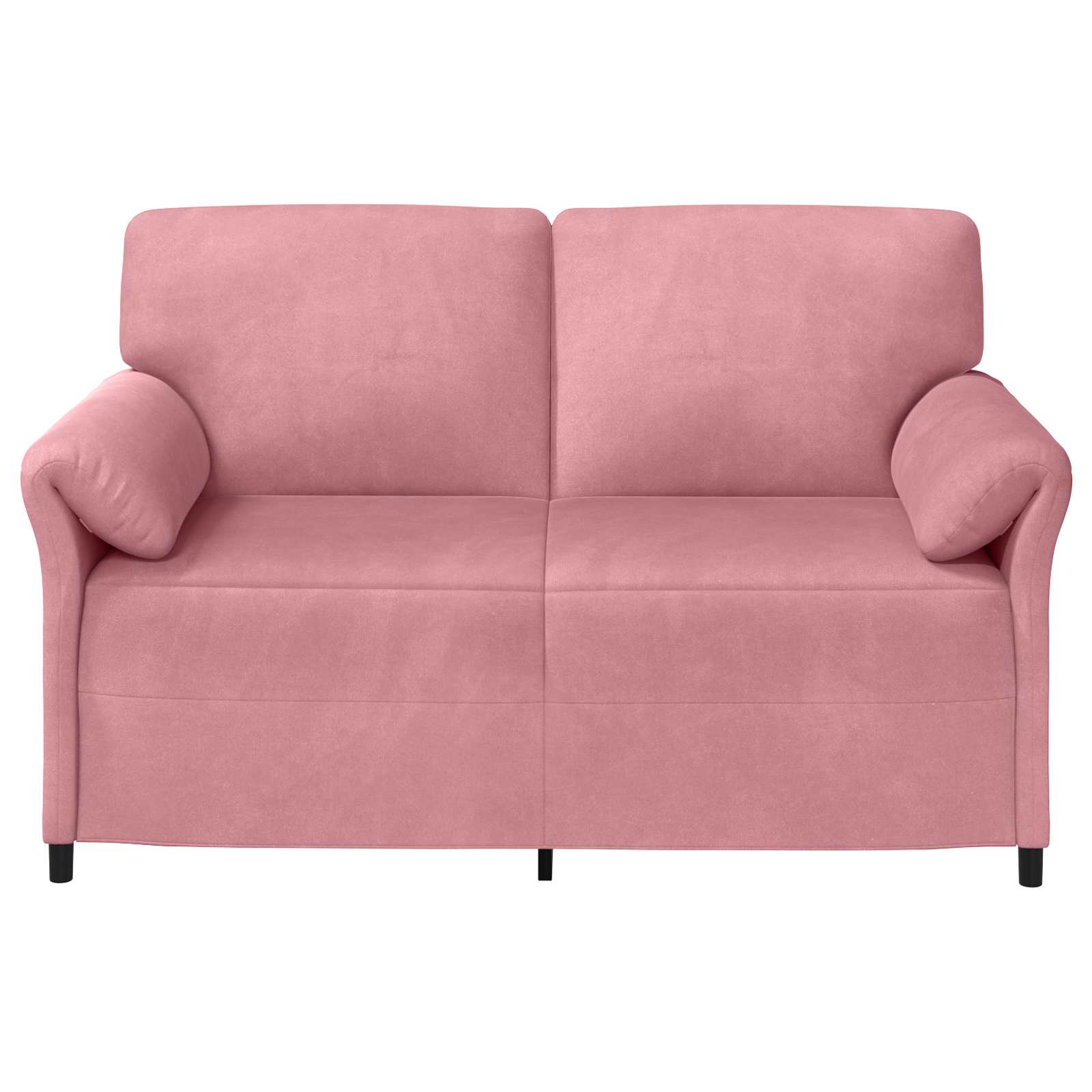 vidaXL Sofa dwuosobowa różowy 158 x 83 x 95 cm Welur