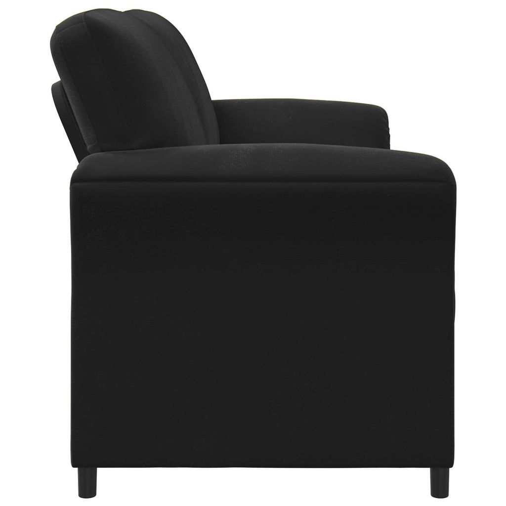 vidaXL Sofa dwuosobowa Czarny 158 x 83 x 95 cm Welur