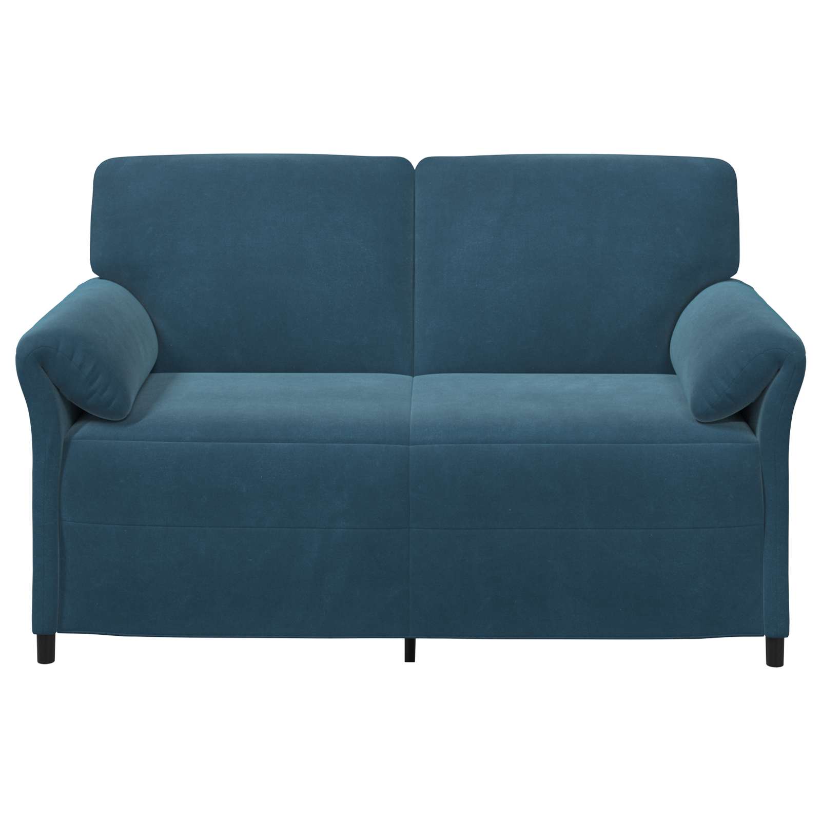 vidaXL Sofa dwuosobowa niebieski 158 x 83 x 95 cm Welur