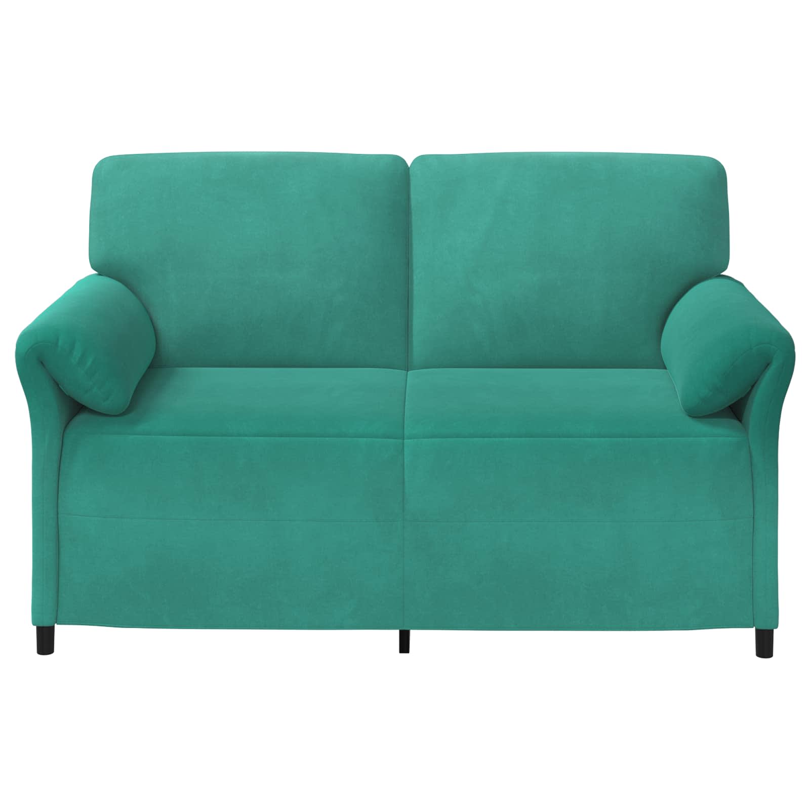 vidaXL Sofa dwuosobowa Turkusowy 158 x 83 x 95 cm Welur