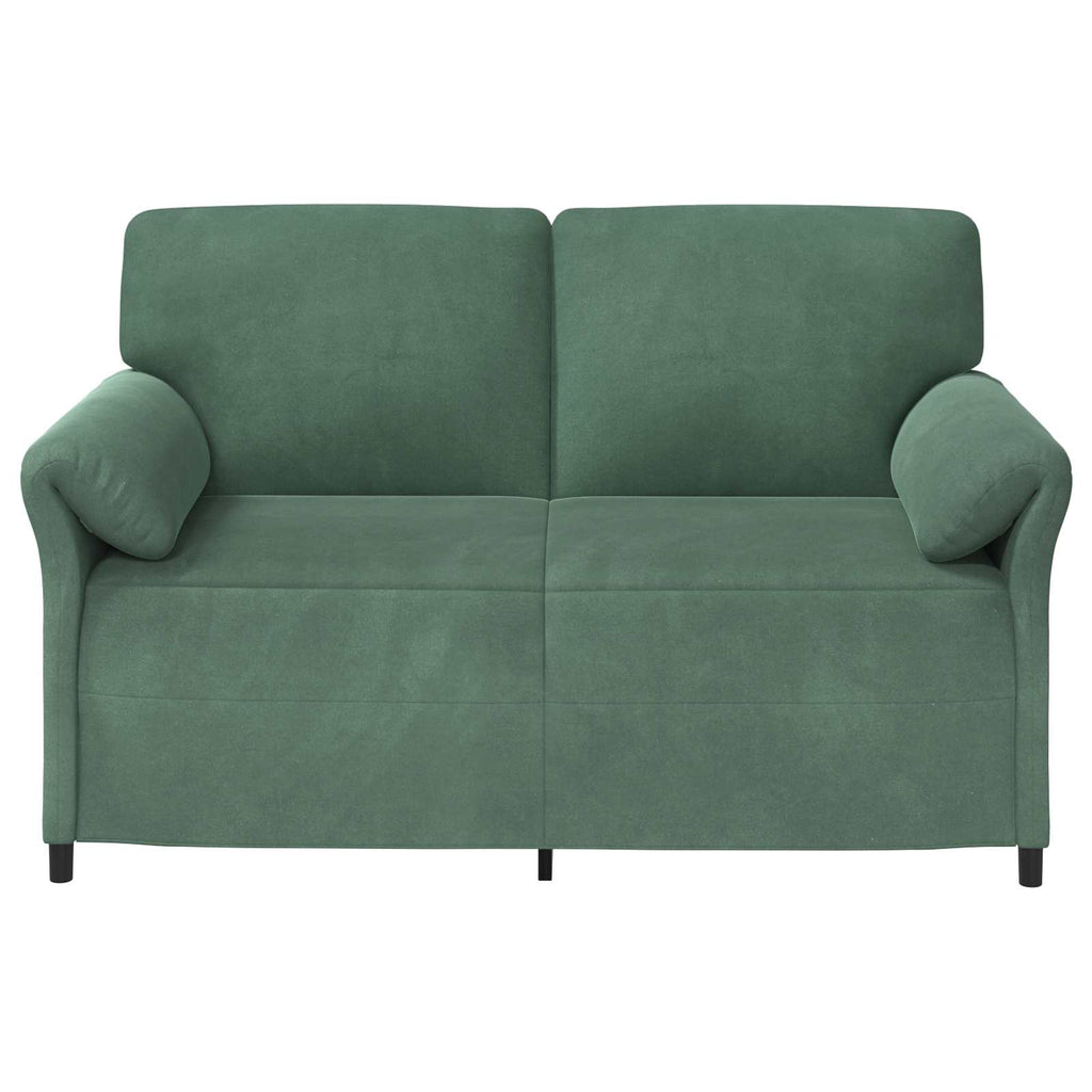 vidaXL Sofa dwuosobowa Zielony morski 158 x 83 x 95 cm Welur
