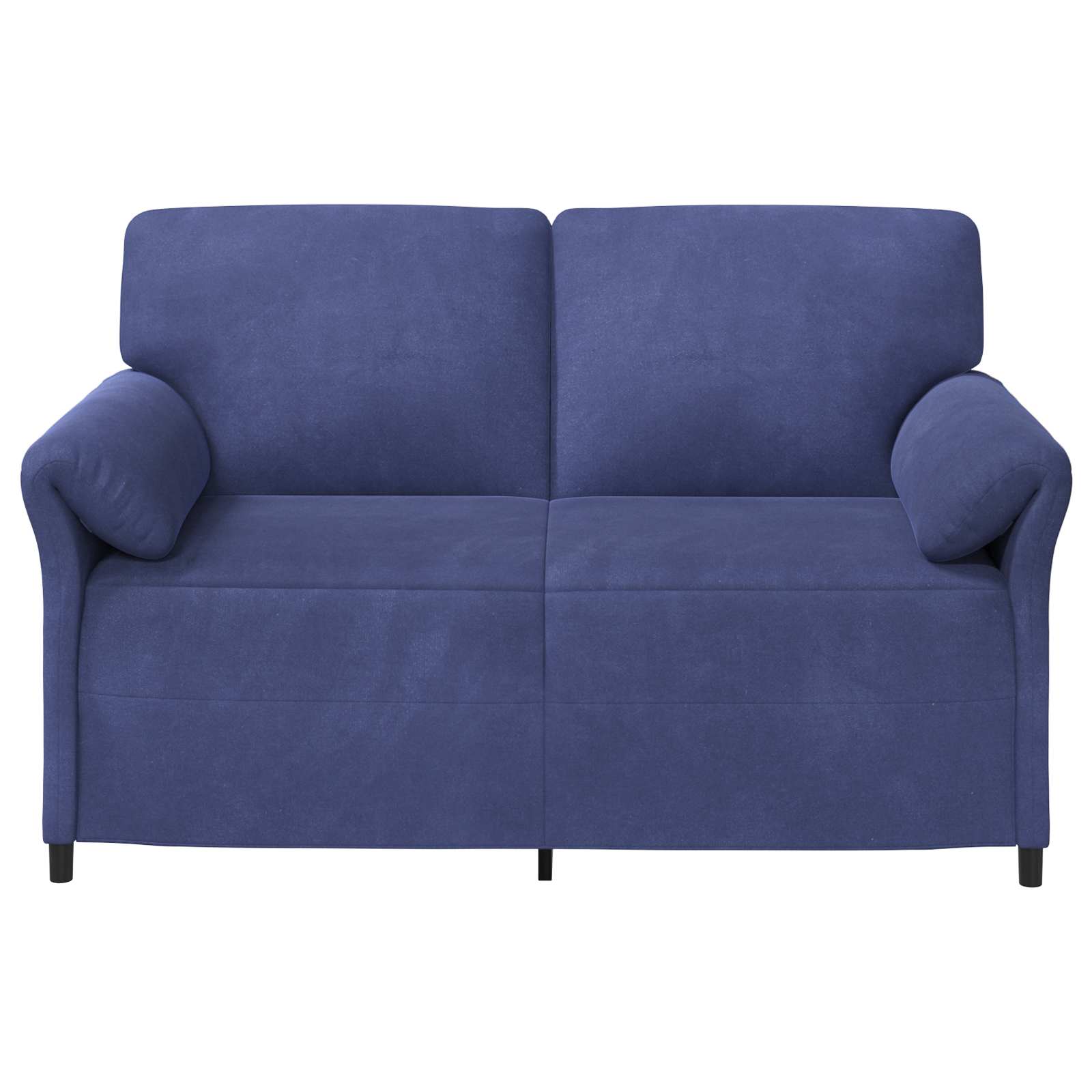 vidaXL Sofa dwuosobowa Niebieski policyjny 158 x 83 x 95 cm Welur