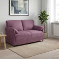 vidaXL Sofa dwuosobowa Fioletowy 158 x 83 x 95 cm Welur