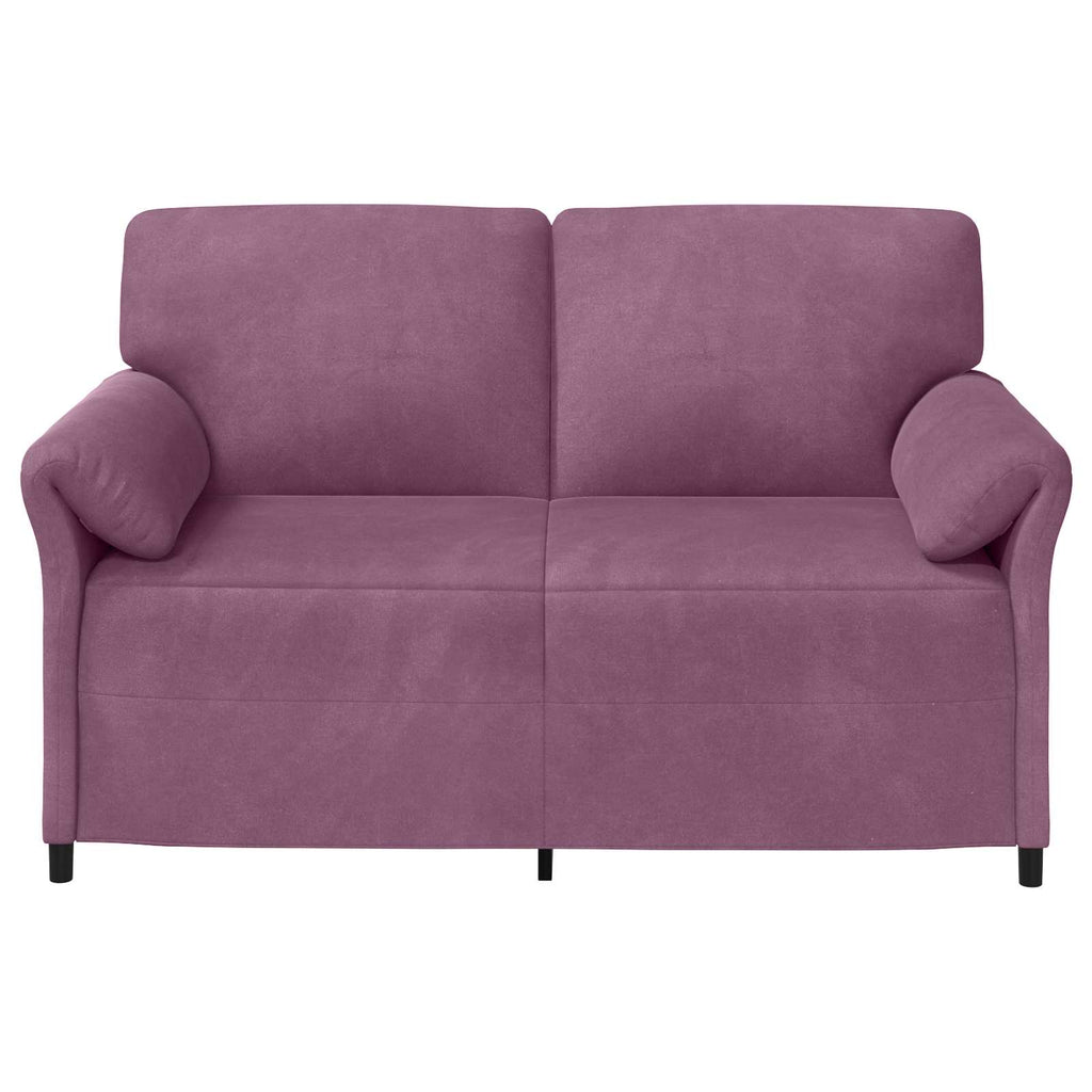 vidaXL Sofa dwuosobowa Fioletowy 158 x 83 x 95 cm Welur
