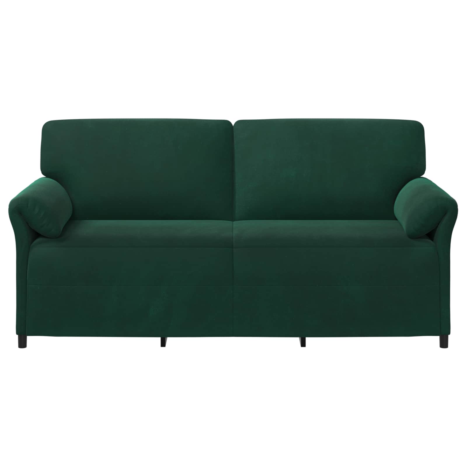 vidaXL Sofa 3-osobowa Ciemnozielony 198 x 83 x 95 cm Welur
