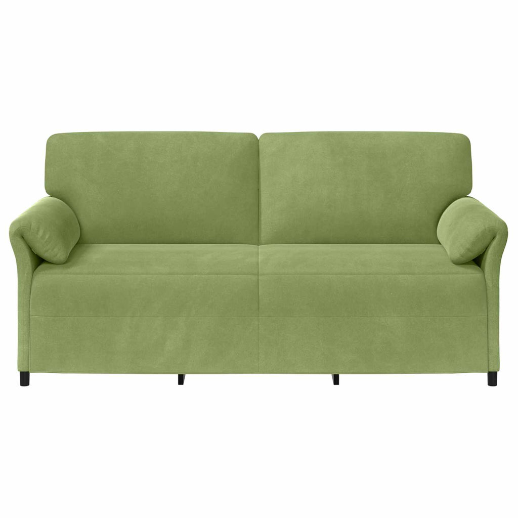 vidaXL Sofa 3-osobowa Jasnozielony 198 x 83 x 95 cm Welur
