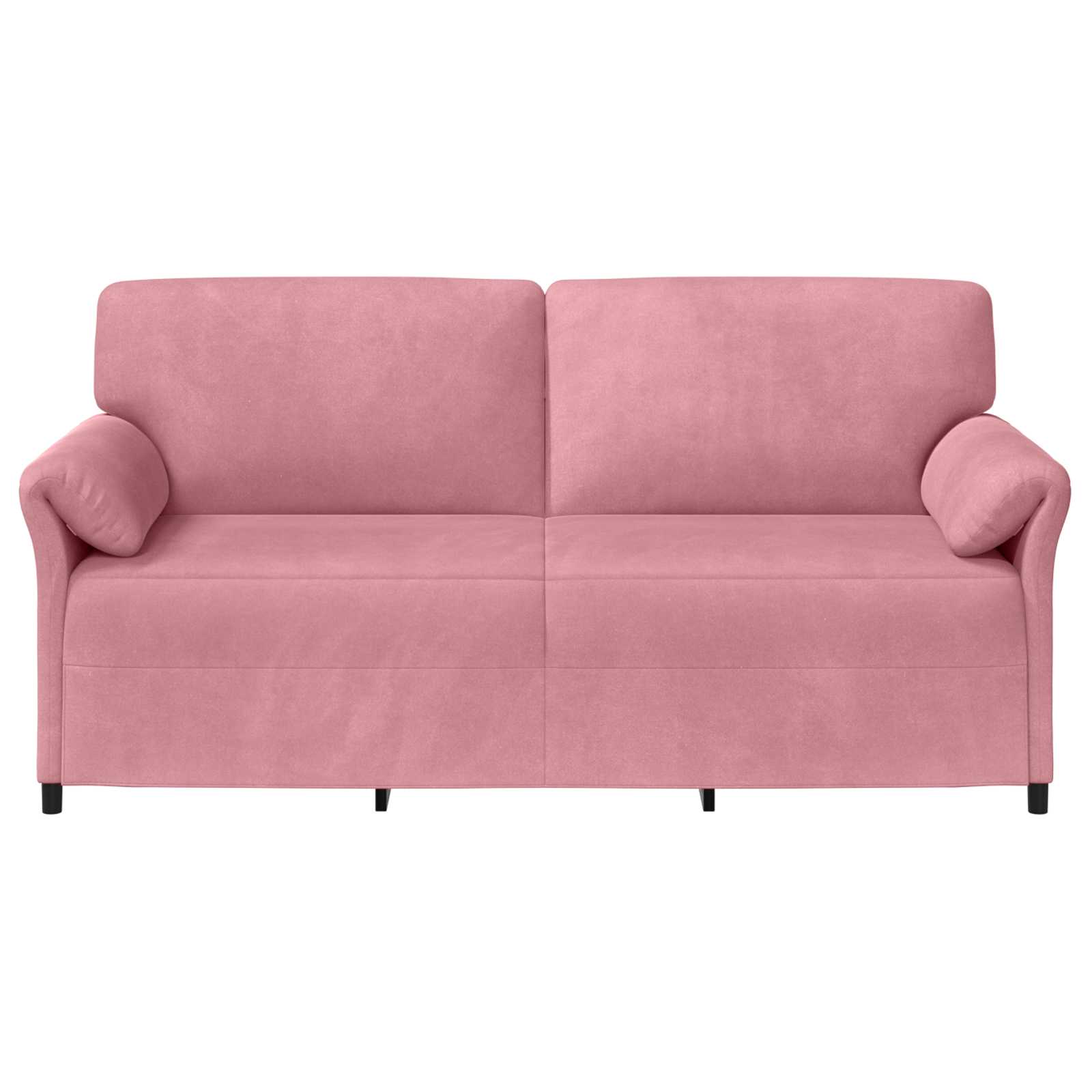vidaXL Sofa 3-osobowa różowy 198 x 83 x 95 cm Welur