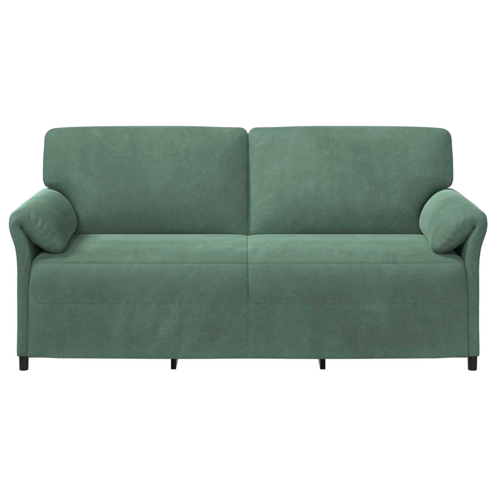 vidaXL Sofa 3-osobowa Zielony morski 198 x 83 x 95 cm Welur