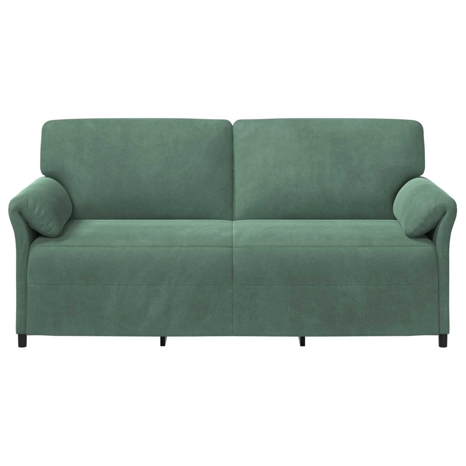 vidaXL Sofa 3-osobowa Zielony morski 198 x 83 x 95 cm Welur