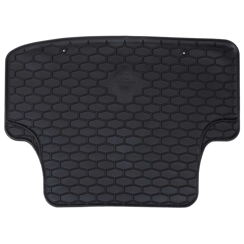 vidaXL Mata samochodowa 4 pcs Czarny odpowiedni dla Audi A3 2012-2020