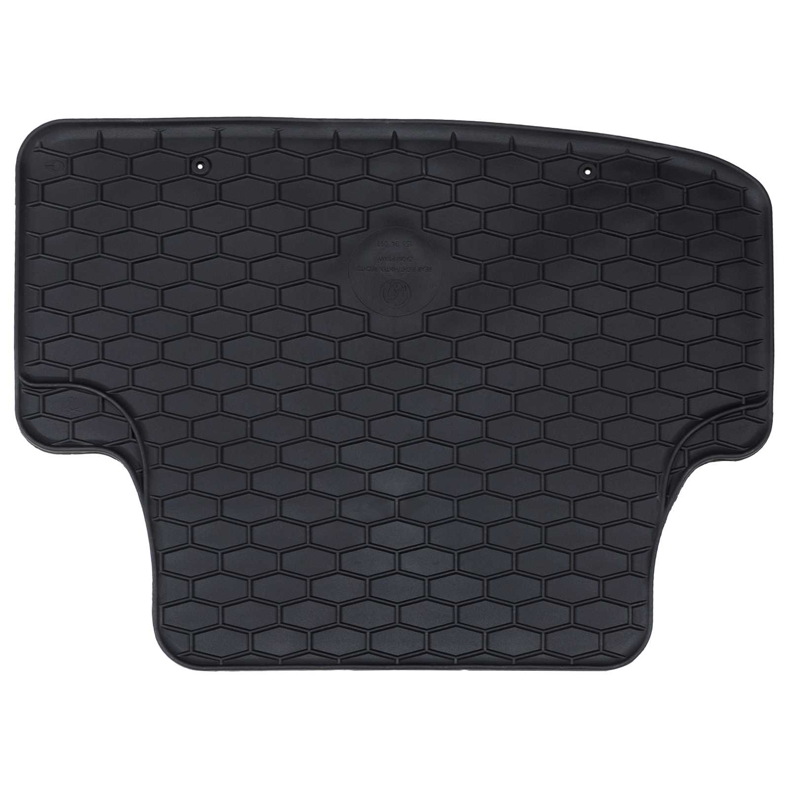 vidaXL Mata samochodowa 4 pcs Czarny odpowiedni dla Audi A3 2012-2020