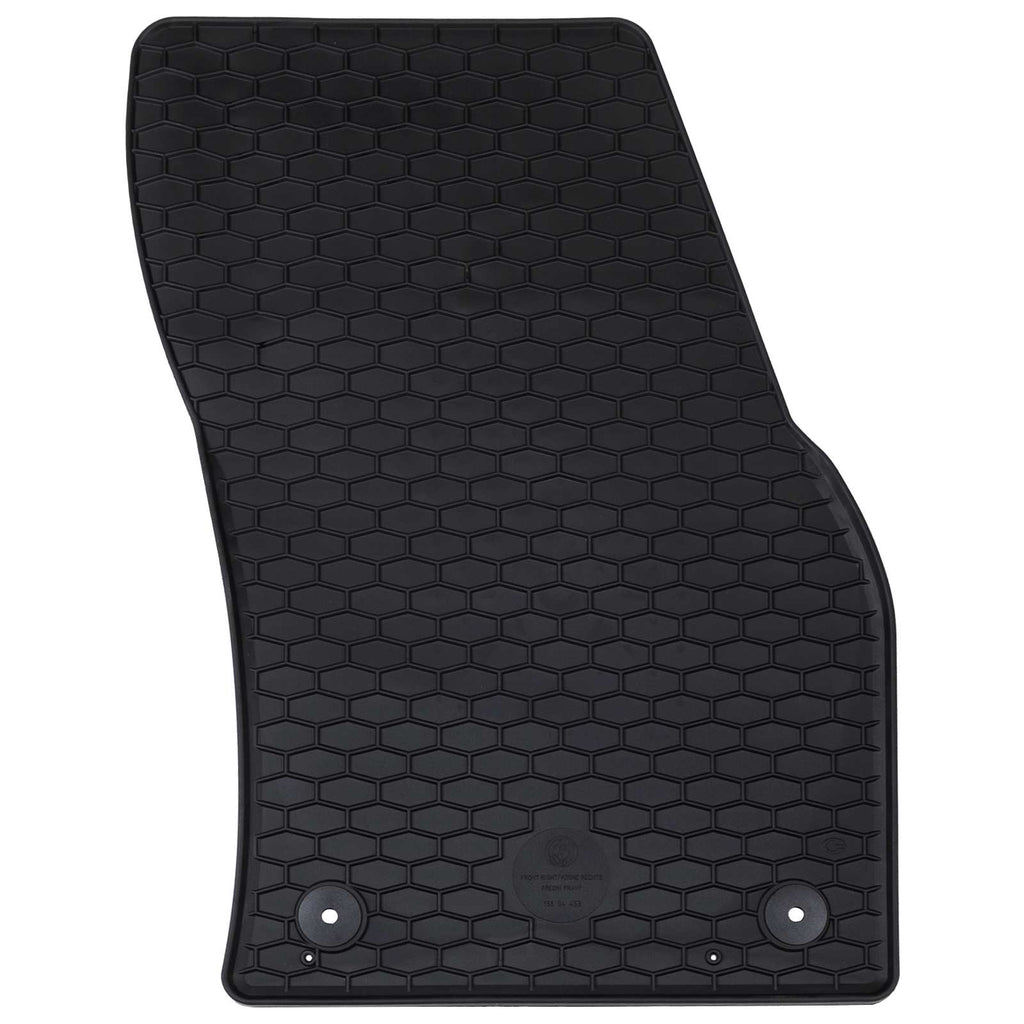 vidaXL Mata samochodowa 4 pcs Czarny odpowiedni do VW TIGUAN 2016-2023