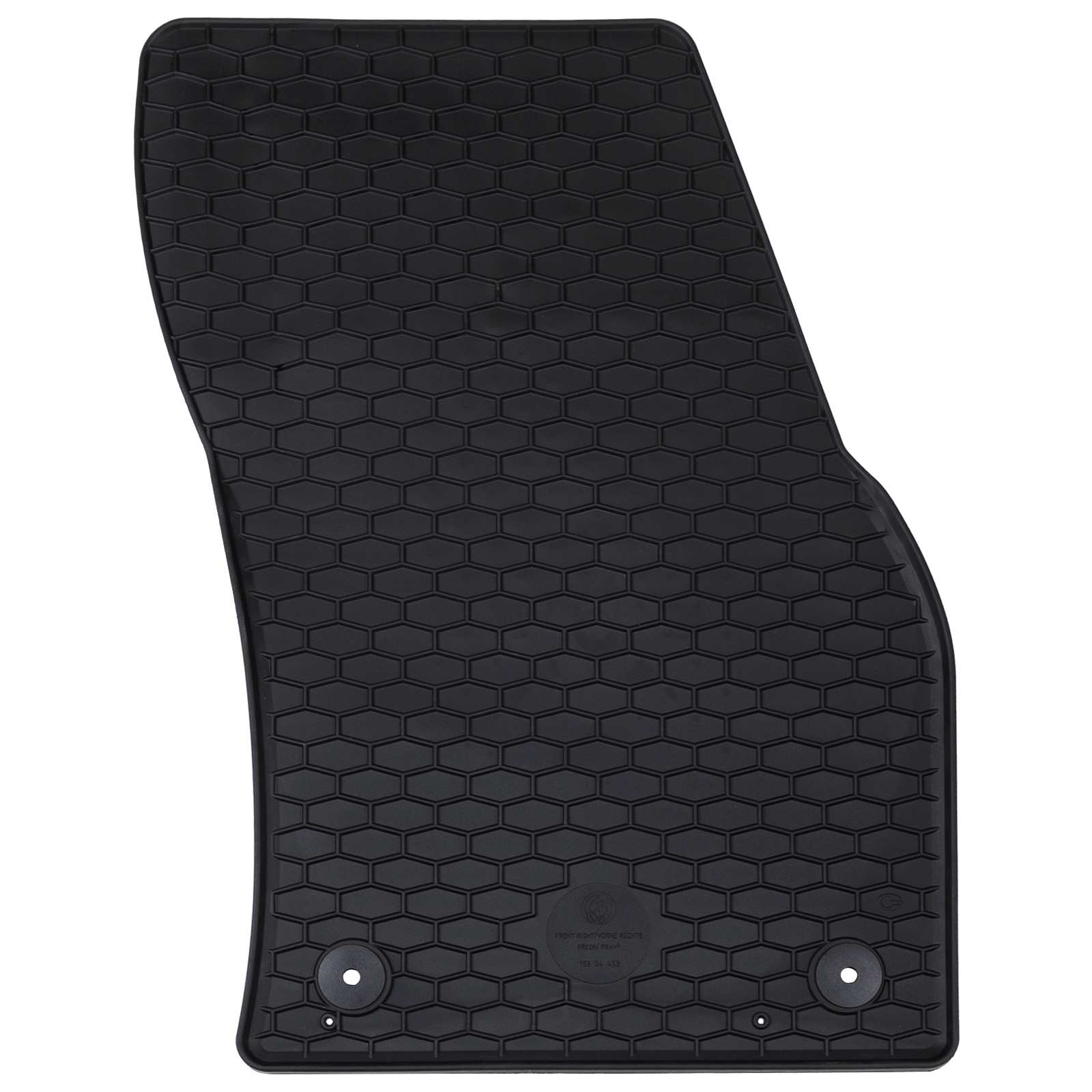 vidaXL Mata samochodowa 4 pcs Czarny odpowiedni do VW TIGUAN 2016-2023