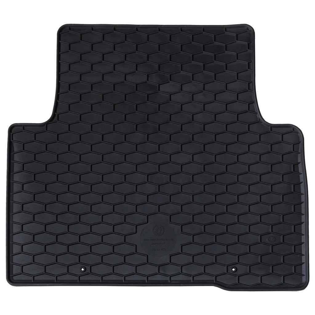vidaXL Mata samochodowa 4 pcs Czarny odpowiedni do VW TIGUAN 2016-2023