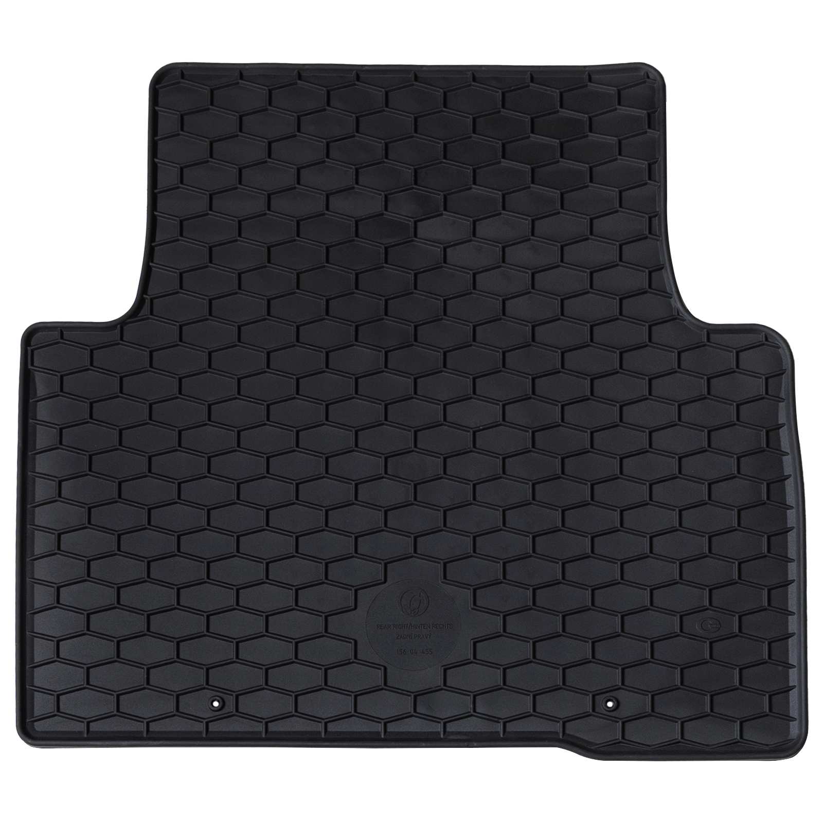 vidaXL Mata samochodowa 4 pcs Czarny odpowiedni do VW TIGUAN 2016-2023
