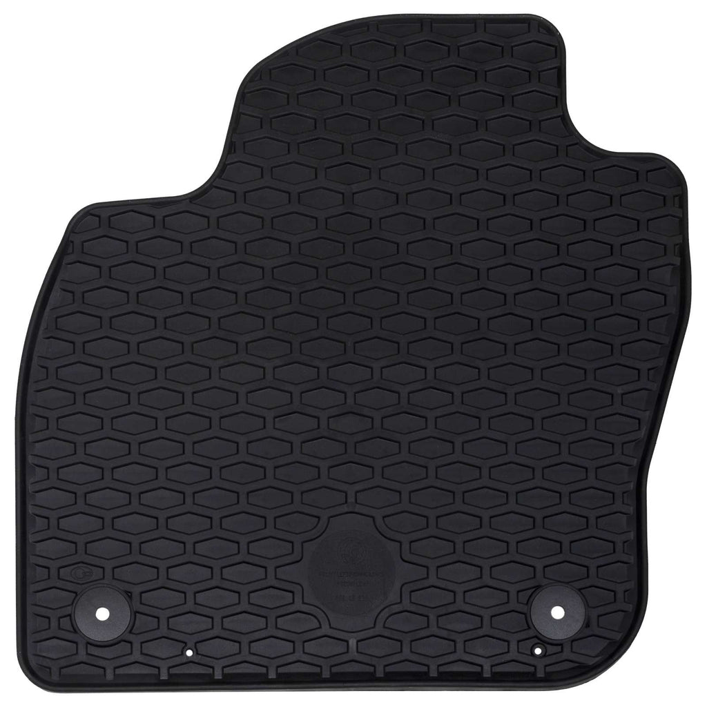 vidaXL Mata samochodowa 4 pcs Czarny pasuje do VW T-CROSS 2019- Guma