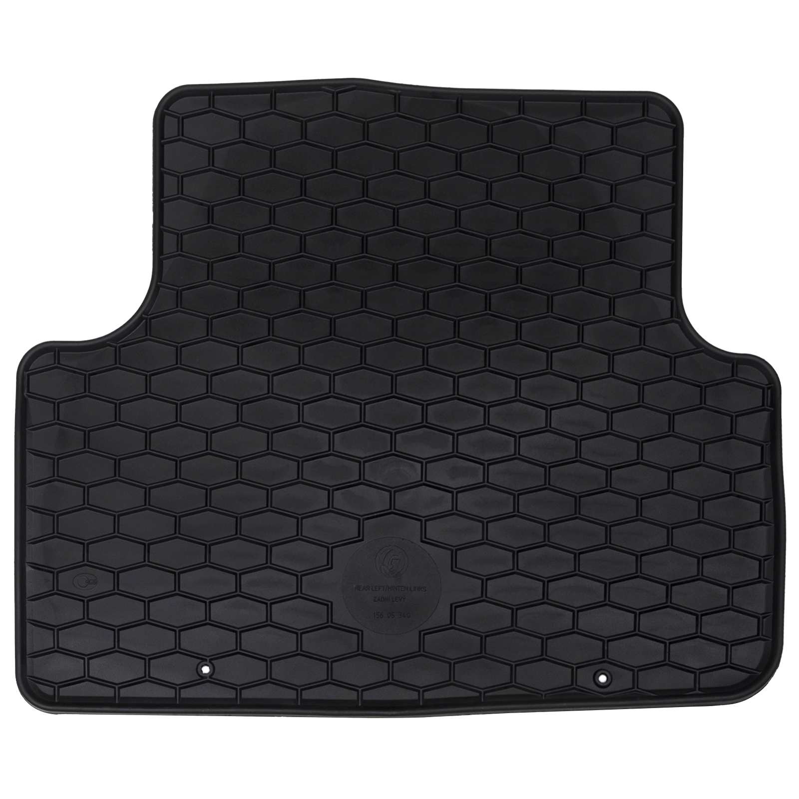 vidaXL Mata samochodowa 4 pcs Czarny pasuje do VW T-CROSS 2019- Guma