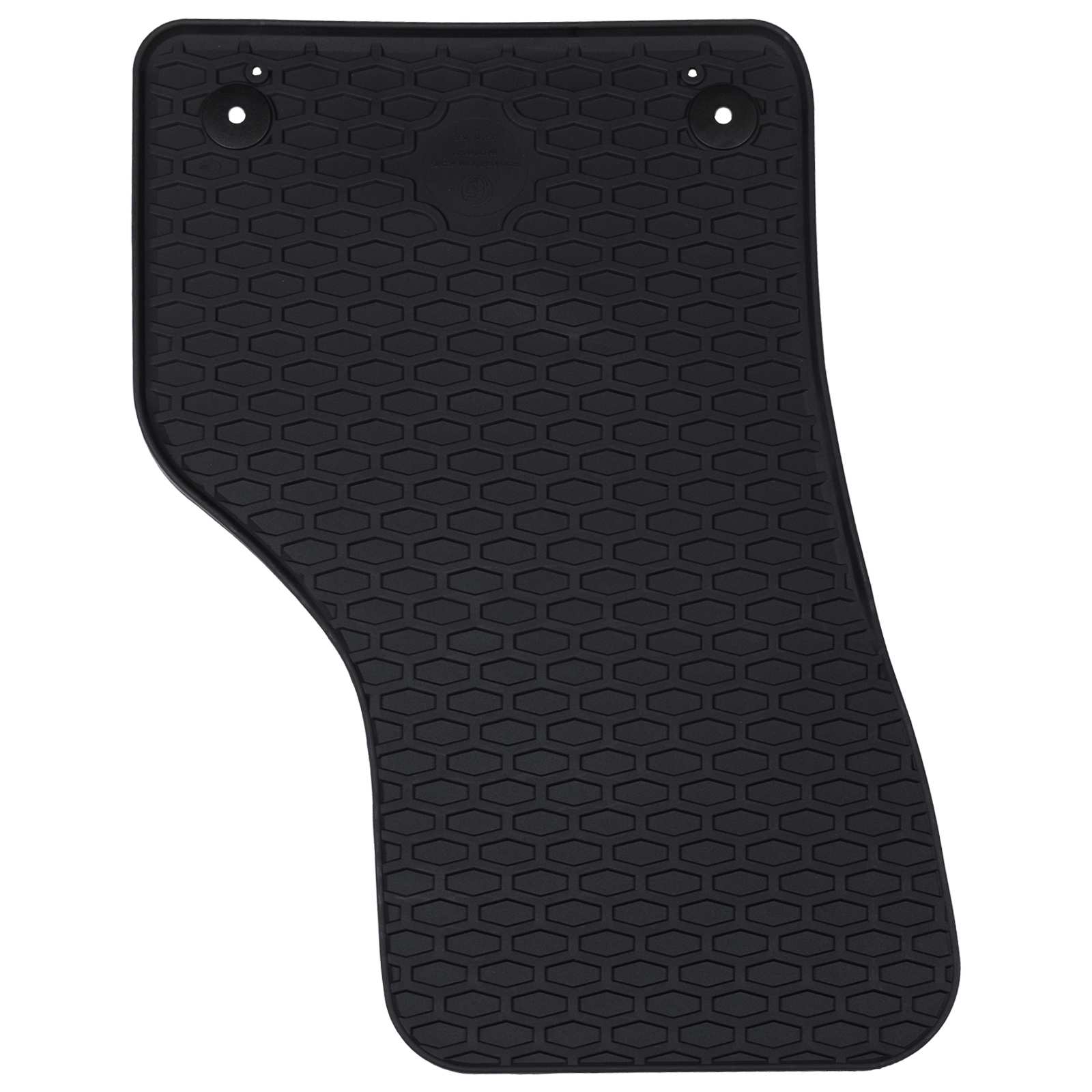 vidaXL Mata samochodowa 4 pcs Czarny Guma