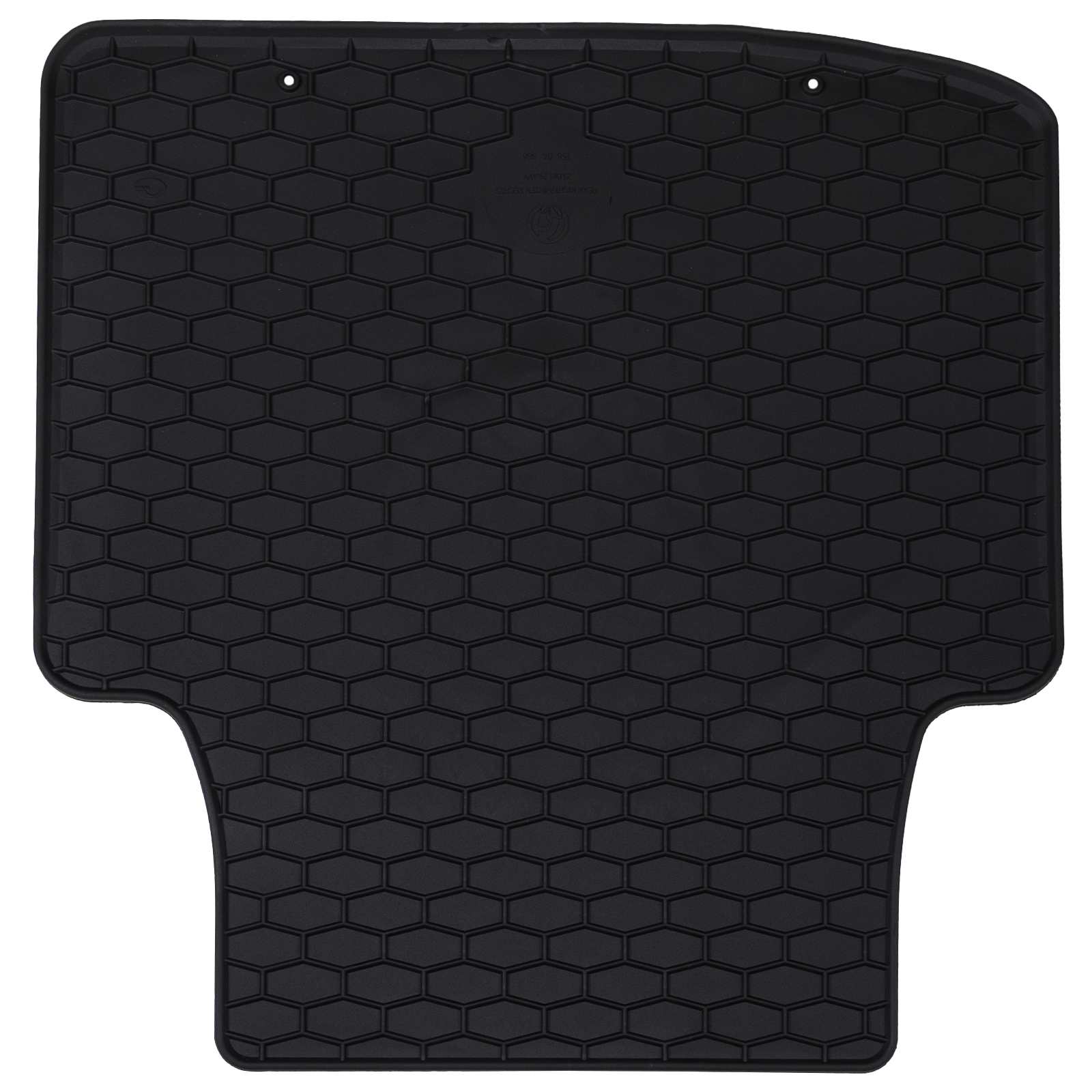 vidaXL Mata samochodowa 4 pcs Czarny Guma