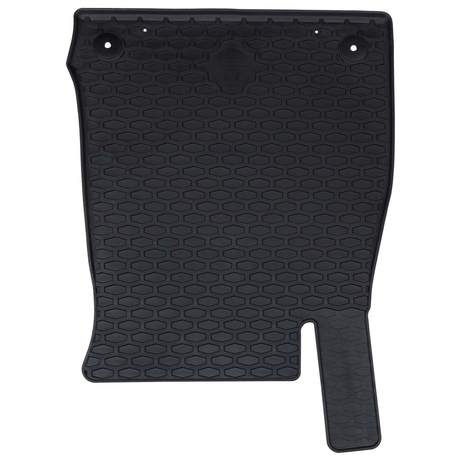 vidaXL Mata samochodowa 4 pcs Czarny Guma