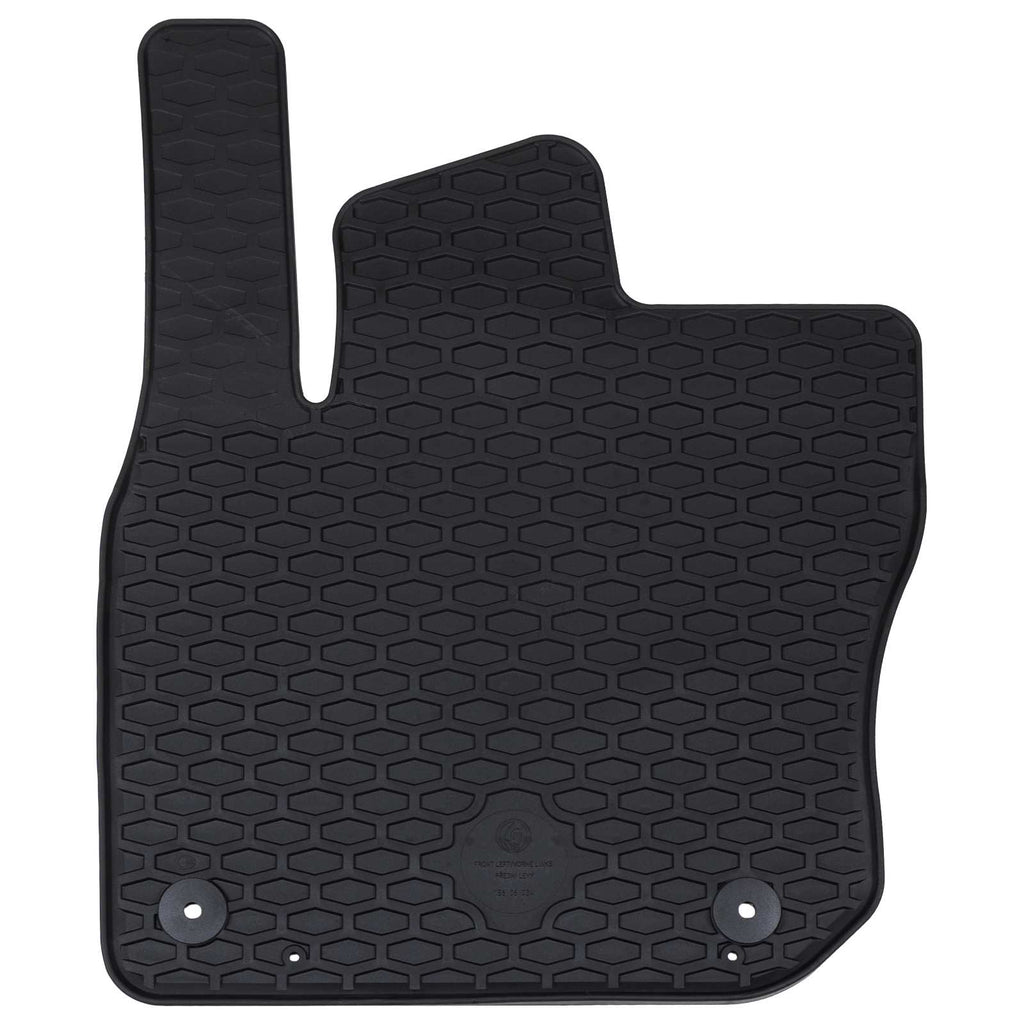 vidaXL Mata samochodowa 4 pcs Czarny odpowiedni do VW TIGUAN TDI 2024-