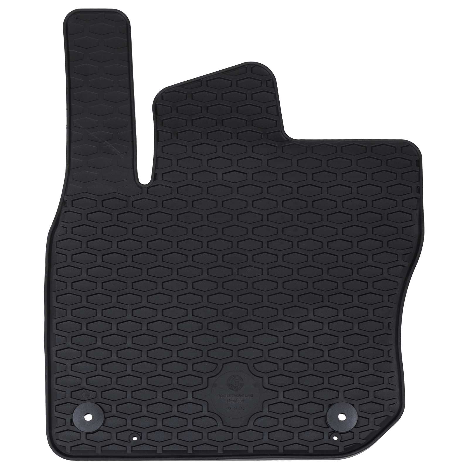 vidaXL Mata samochodowa 4 pcs Czarny odpowiedni do VW TIGUAN TDI 2024-