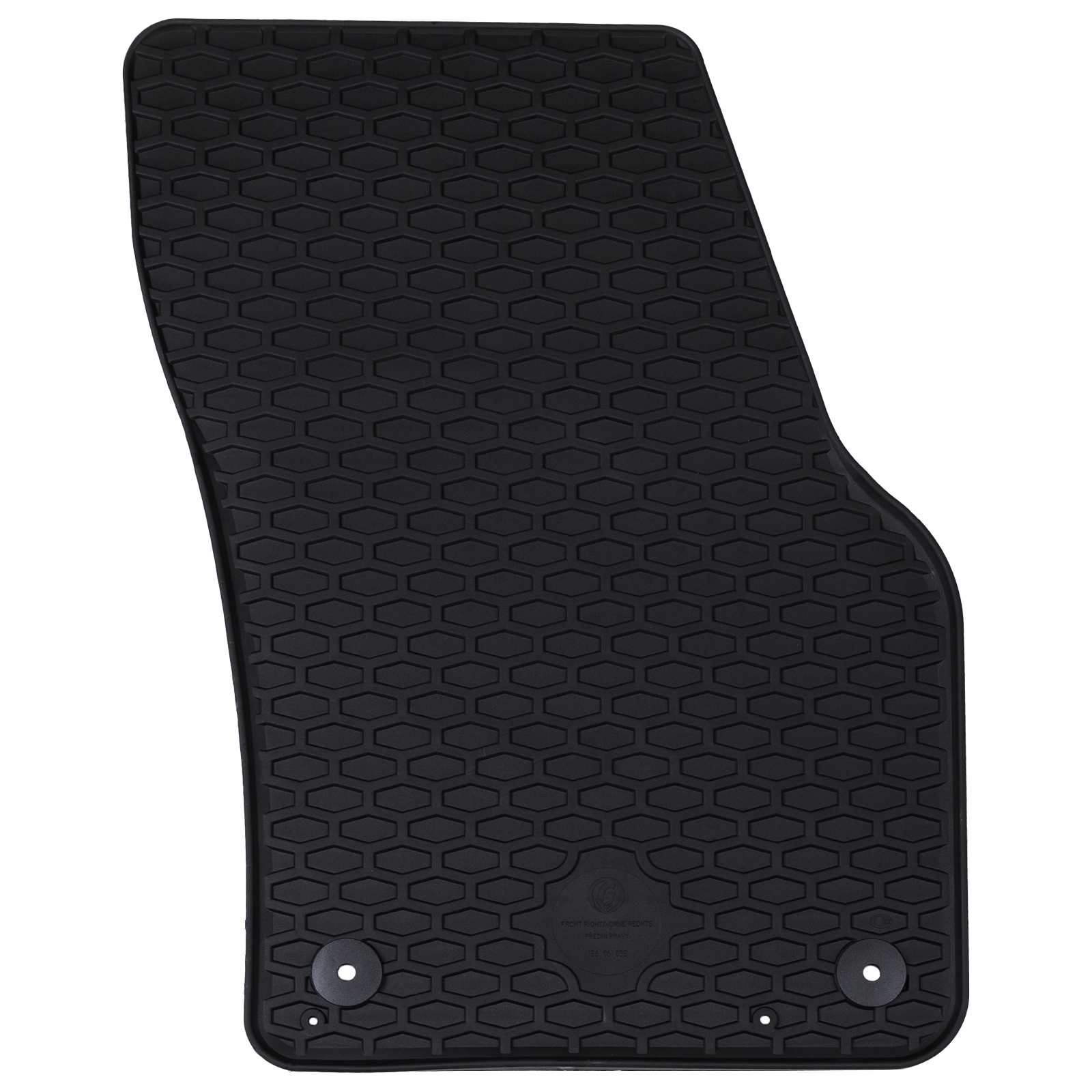 vidaXL Mata samochodowa 4 pcs Czarny odpowiedni do VW TIGUAN TDI 2024-