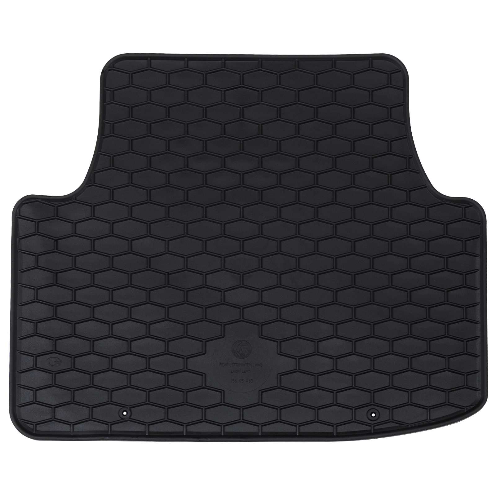 vidaXL Mata samochodowa 4 pcs Czarny odpowiedni do VW TIGUAN TDI 2024-