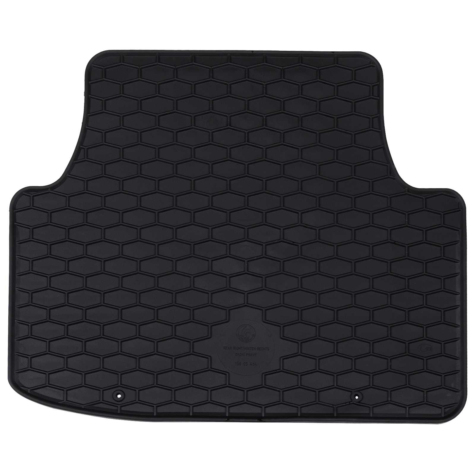vidaXL Mata samochodowa 4 pcs Czarny odpowiedni do VW TIGUAN TDI 2024-