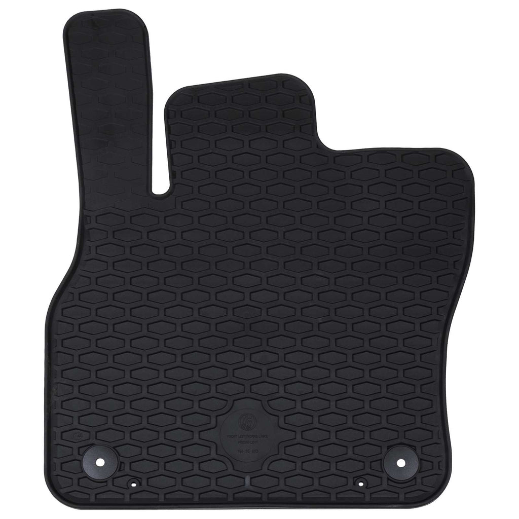 vidaXL Mata samochodowa 4 pcs Czarny pasuje do Audi Q3 2019-2025 Guma