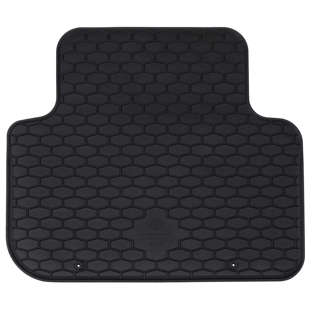 vidaXL Mata samochodowa 4 pcs Czarny pasuje do Audi Q3 2019-2025 Guma