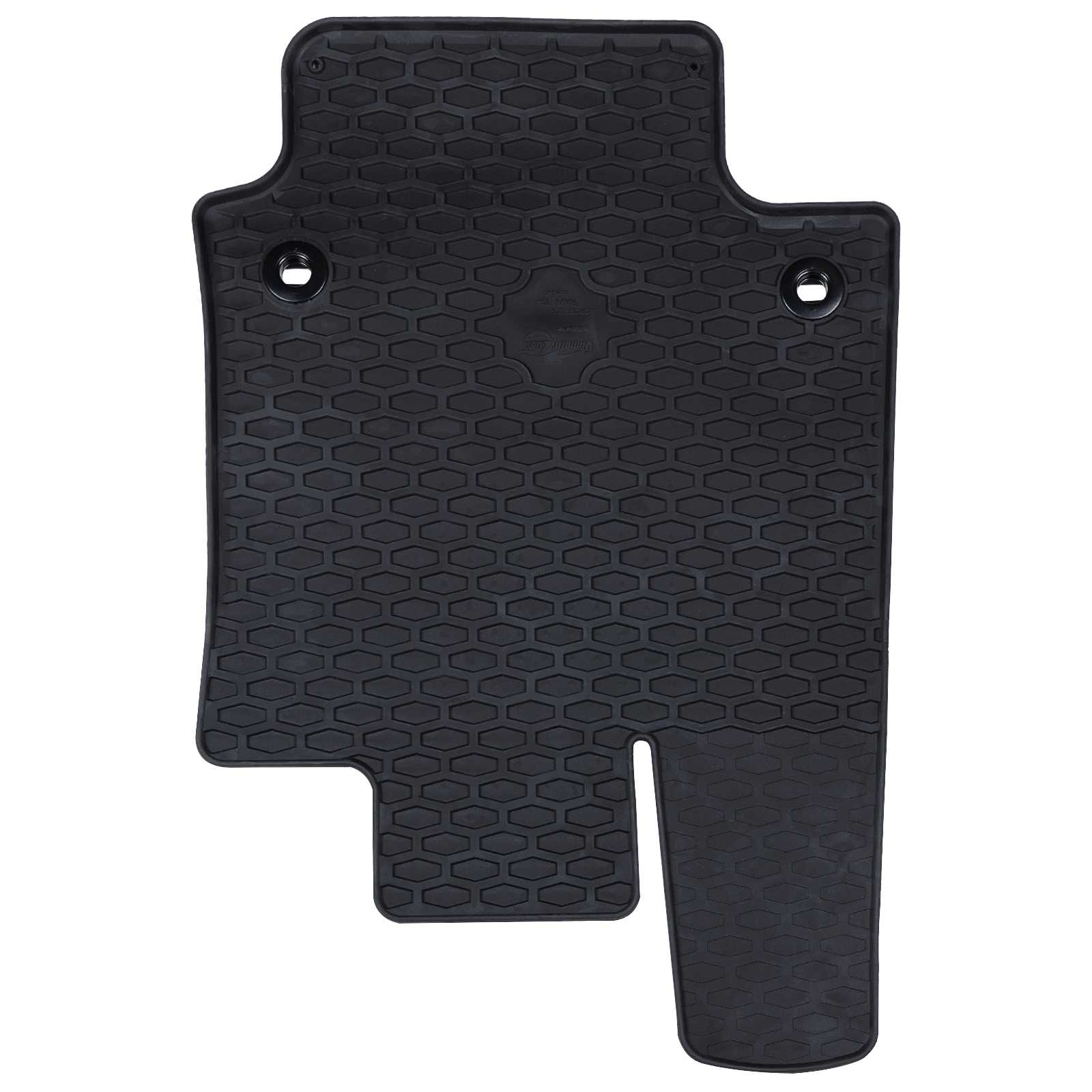 vidaXL Mata samochodowa 4 pcs Czarny Guma