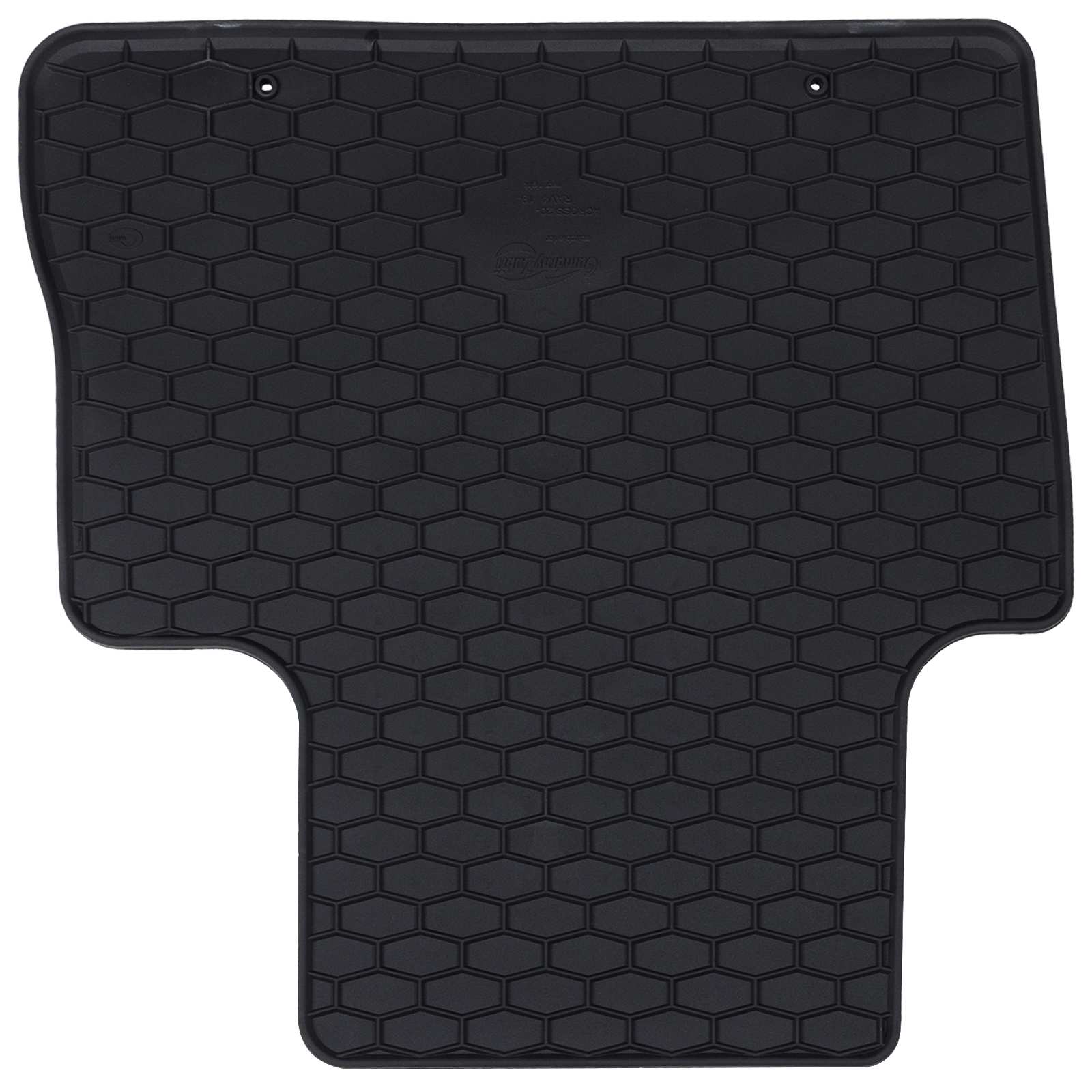 vidaXL Mata samochodowa 4 pcs Czarny Guma