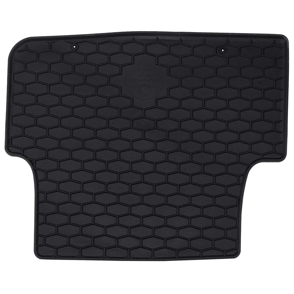 vidaXL Mata samochodowa 4 pcs Czarny odpowiedni dla VW POLO 2021- Guma